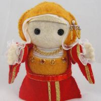 Anne of Cleves Felt Doll