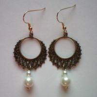 Mary of Guise Pearl Chandelier Earrings
