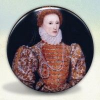 Elizabeth I Darnley Portrait Pocket Mirror