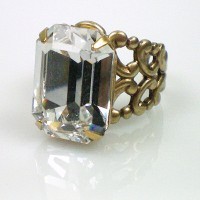Elizabeth Crystal Ring