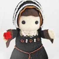 Anne Boleyn Felt Doll – Rose Portrait Edition