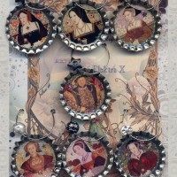Henry VIII and his Six Wives Drink Charms Set