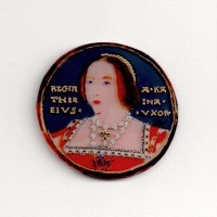 Katherine of Aragon Shrinky Dink