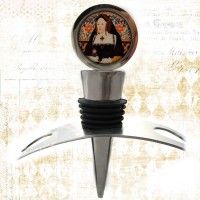Katherine of Aragon Wine Stopper