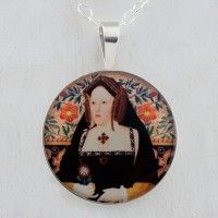 Katherine of Aragon Sterling Pendant
