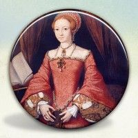 Princess Elizabeth Tudor Pocket Mirror