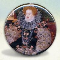 Elizabeth I Armada Pocket Mirror