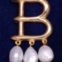 Anne Boleyn B Brooch