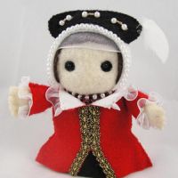 Catherine Parr Felt Doll