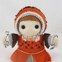 Catherine Howard Felt Doll
