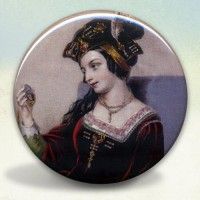 Anne Boleyn Gazing – Pocket Mirror