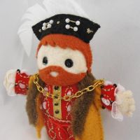 Henry VIII Felt Doll