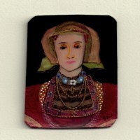 Anne of Cleves Shrinky Dink