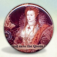 Elizabeth I Rainbow Portrait Pocket Mirror