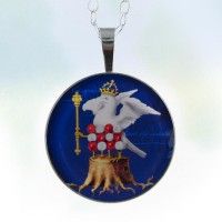 Falcon Grandioso Sterling Pendant