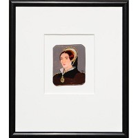 Katherine Howard Framed Shrinky Dink Portrait