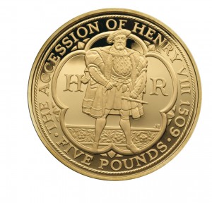Henry VIII Gold Proof