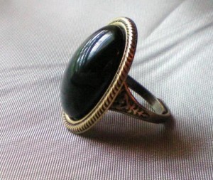 Henry VIII Onyx Ring