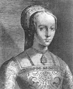 Lady Jane Grey - An Engraving by Willem van de Passe