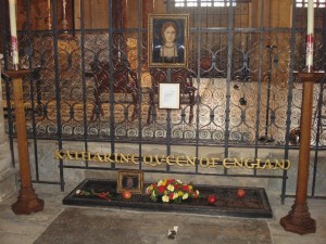 Katherine of Aragon's tomb
