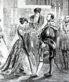 wedding Anne Boleyn and Henry VIII