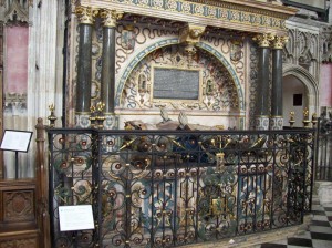 The tomb of Robert and Lettice Dudley