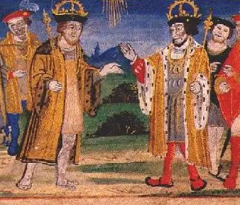 Henry VIII and Francis I manuscript
