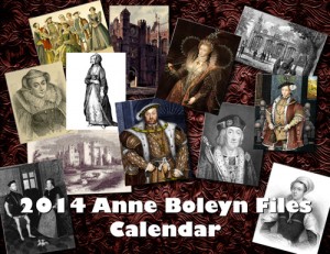 2014 Anne Boleyn Files Calendar