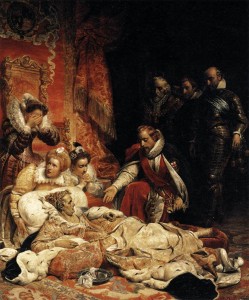 The Death of Elizabeth I, Queen of England by Paul Delaroche