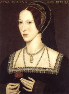 Anne Boleyn With Rose