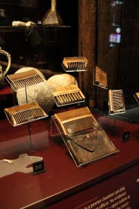 Nit combs from the Mary Rose