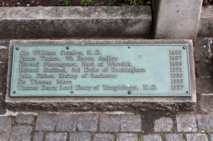 Tower Hill plaque