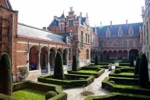 Inner Courtyard of Margaret of Austria's palace at Mechelen