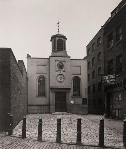 © Margaret Bell  Holy Trinity Church in 1913. It had replaced what was left of the original abbey church destroyed by fire in 1796. It was here, eleven feet below ground level, that Anne Mowbray’s coffin was found during demolition in 1964.