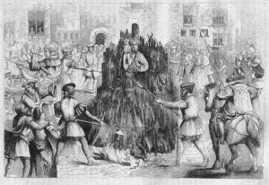 Burning of John Frith and Andrew Hewet