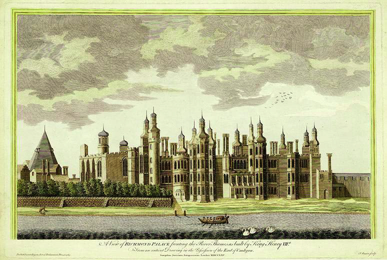 A view of Richmond Palace in 1765