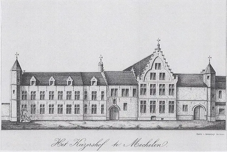 The Court of Cambrai (the Keizershof) in the 19th century
