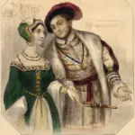 #WednesdayFact – Henry VIII and Anne Boleyn’s love motif – Honeysuckle and acorns
