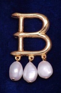 Anne Boleyn B Brooch