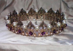 Anne Boleyn Amethyst Pearl Crown Anne Boleyn Amethyst Pearl Crown