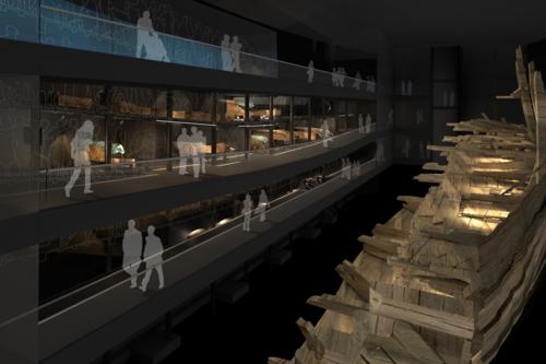 Inside the Mary Rose Museum