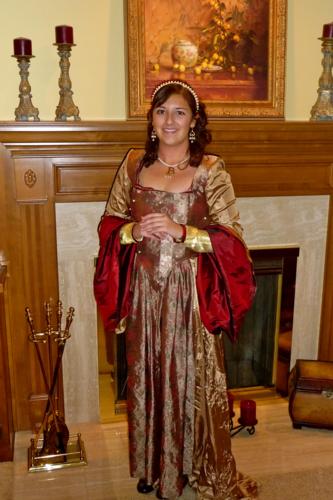 Tara as Anne Boleyn