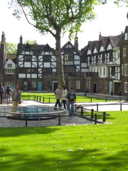 The monument on Tower Green