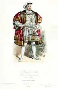 Henry VIII Engraving