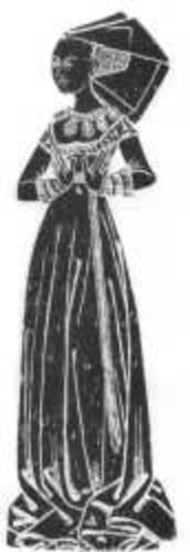 Brass Rubbing of Isabel Boleyn