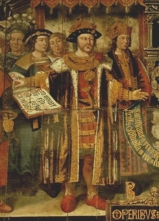 Chichester Cathedral Tudor Panel Painting