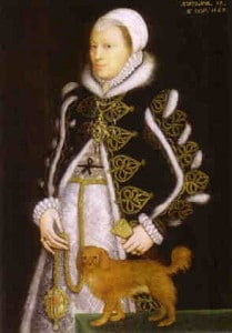 A lady thought to be Lady Catherine Knollys (née Carey)