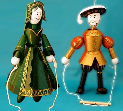 Anne Boleyn puppet