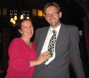 Claire and Tim Ridgway