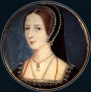 Hoskins miniature of Anne Boleyn